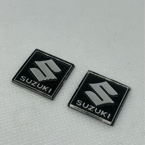 SUZUKI エンブレム 2センチ角 GS ワンポイント カボション バイク アウトレット 旧車