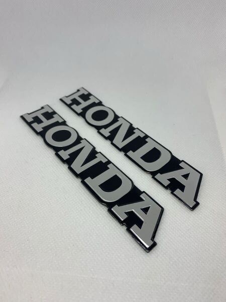 HONDA 3D エンブレム 2枚セット 旧車 CBX フォア カブ シャリー タンク