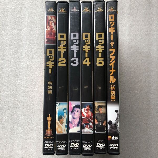 【 中古 DVD 】ロッキー 全 6 DVD セット フルコンプ コンプリート 6作品セット セル版 他多数出品中