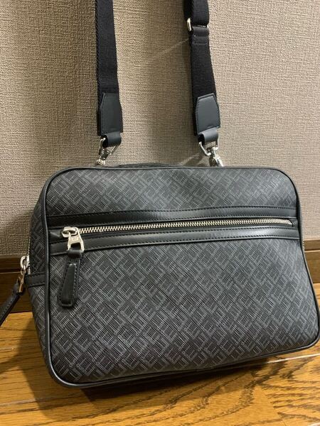 ダンヒル シグネチャー トップハンドル ショルダーバッグ
