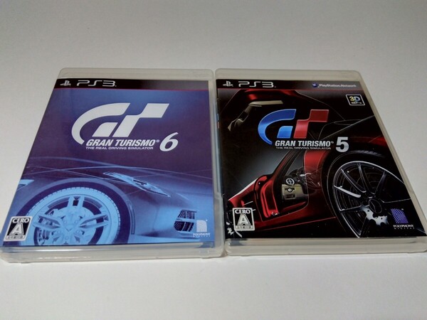 PS3 グランツーリスモ6 グランツーリスモ5 2本セット