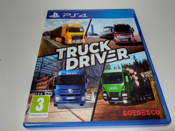 日本語対応 PS4 TRUCK DRIVER 輸入 EU版 海外 トラックドライバー