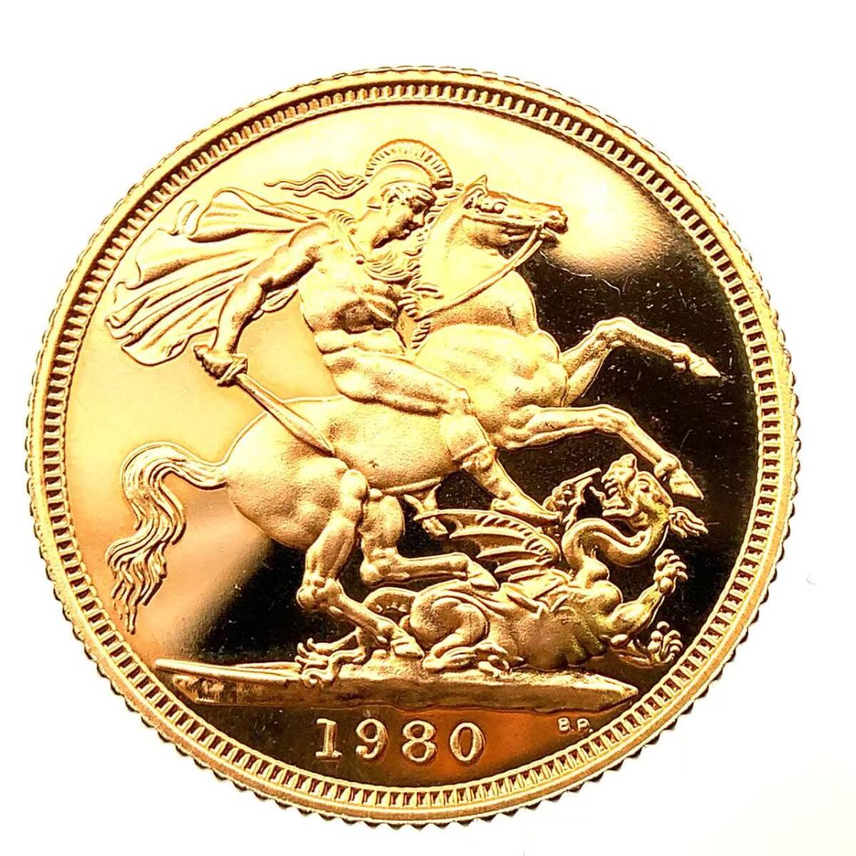 ★★がっきー★★1980年イギリス1/2ソブリンプルーフ金貨★PF69UC がっきー1980年イギリス1/2ソブリンプルーフ金貨