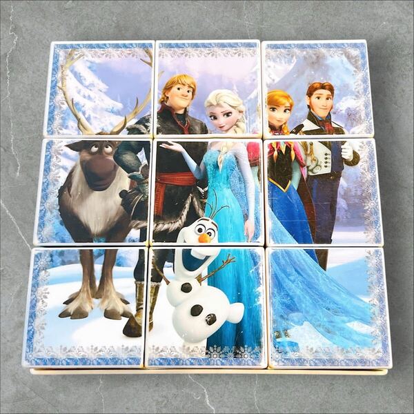アナと雪の女王 キューブーパズル 3x3