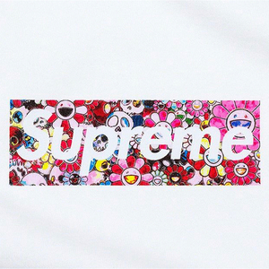 XLサイズ supreme relief box logo tee 村上隆