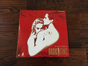 希少！氷の微笑　ＢＡＳＩＣ　ＩＮＳＴＩＮＣＴ レーザーディスク　赤　中古美品