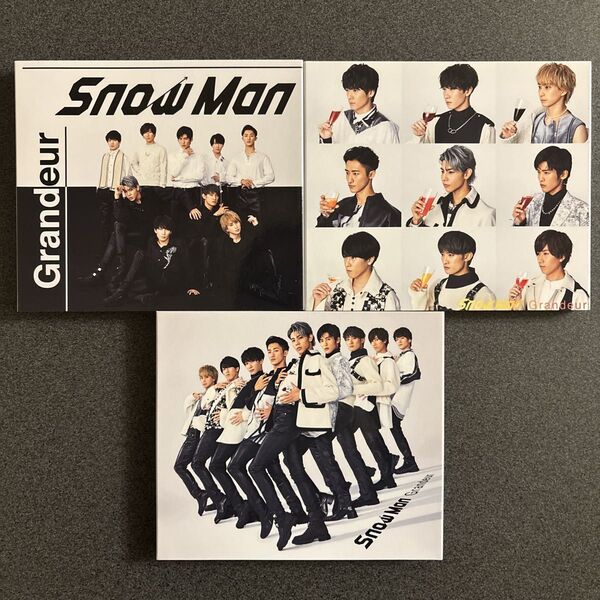 Snow Man Grandeur CD DVD 3形態 セット