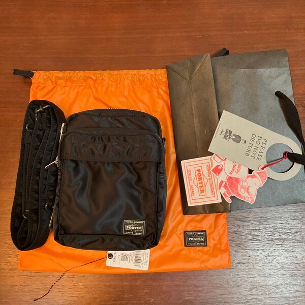 PORTER TANKER VERTICAL BAG ショルダーバッグ 622-27845ブラック