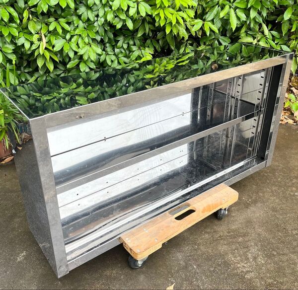 ステンレス吊り戸棚 吊り棚 食器棚 扉無し 1200×300×600