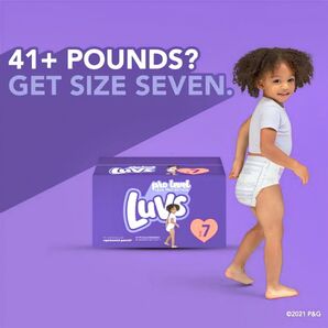 Luvs サイズ7【貴重・現品限り】14枚