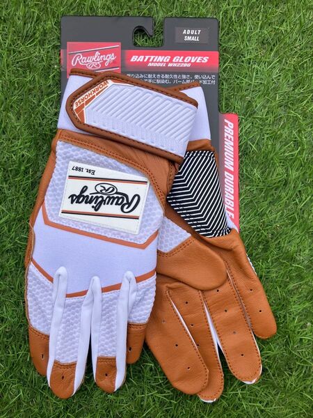 バッティンググローブ ローリングス Rawlings Sサイズ 天然皮革 手袋