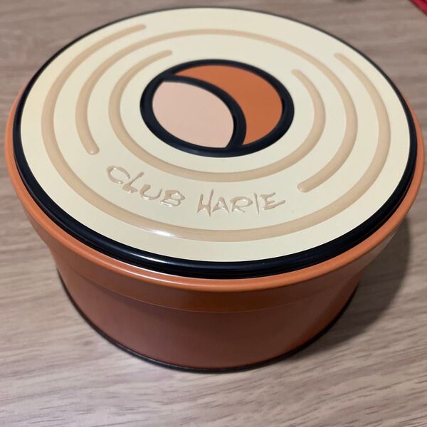 クラブハリエ 空缶 空き缶 CLUB HARIE バームクーヘン サブレ缶
