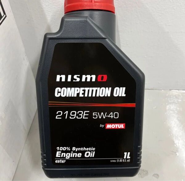 NISMO COMPETITION OIL type 2193E 5W-40 1L×6本 ニスモ エンジンオイル
