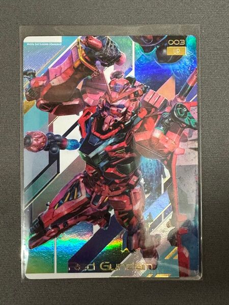 ガンダムカードコレクション ジークアクス 赤いガンダム UR