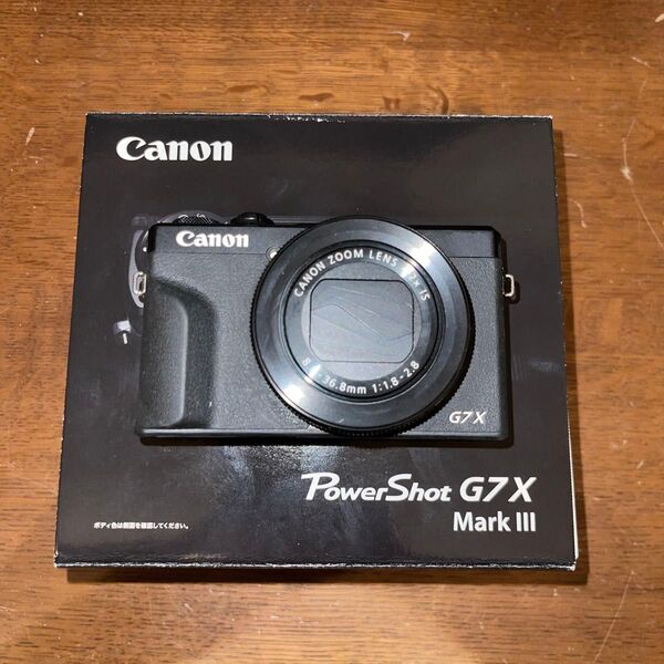 PowerShot G7X MarkⅢ 極上品 ほぼ未使用 キヤノン コンパクトデジタルカメラ Canon キャノン デジカメ
