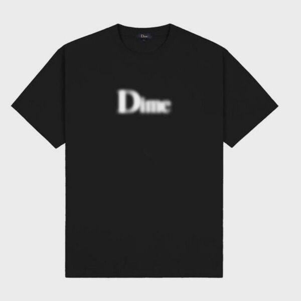【新品未使用】DIME Tシャツ スモーキーロゴ ブラック 黒 L 正規品