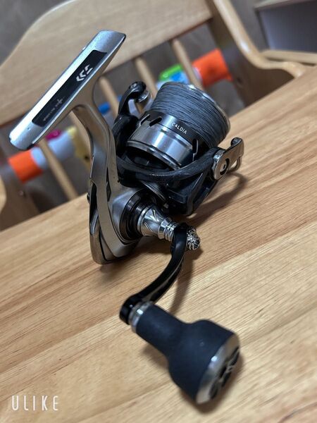 ダイワ DAIWA 18 カルディア LT3000-CXH スピニングリール リール カスタムハンドル バス釣りリール シーバス