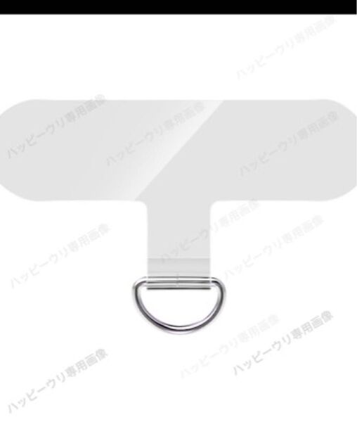 スマホにストラップ 簡単取付 透明パッチ ストラップホール化 便利アイテム 落下防止 便利グッズ ネックストラップ 粘着不要 1