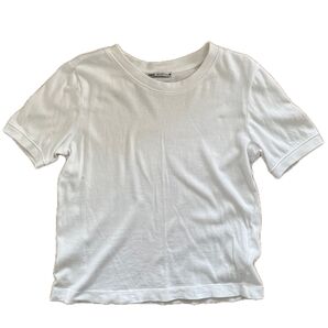 ZARA ホワイト 半袖Tシャツ S