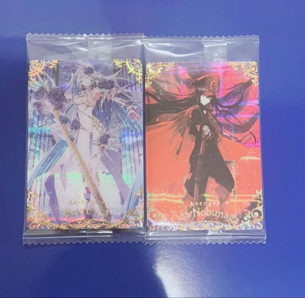 Fate FGO ウエハース カード 織田信長 ブリュンヒルデ おまけ付き