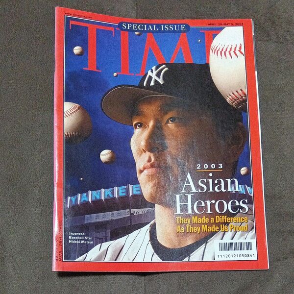TIME/タイム誌2003年4月 Used 1点☆松井秀喜