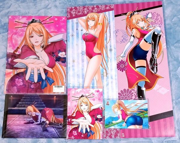 戦国乙女 ドウセツ グッズ まとめ売り ポスター クリアファイル カード