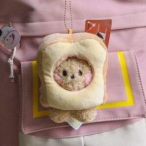 食パン 推し活に大人気 ちびぬい 被り物 10cm ぬい服 きせかえ