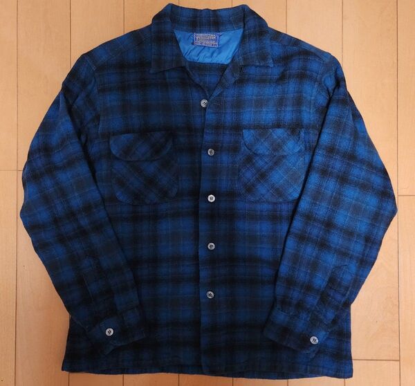 PENDLETON 50's ボードシャツ Lサイズ 実質Sサイズ