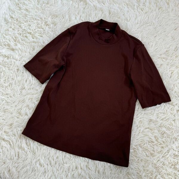 UNIQLO ユニクロ ブラウン 半袖 Tシャツ XL