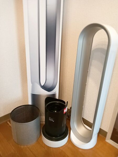 ●ダイソン●空気清浄機能付 タワーファン●dyson Pure Cool Link TP03WS●箱付き●リモコン無●説明書無●