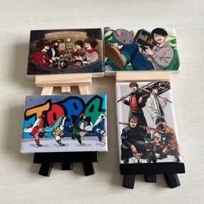 TOP4 in TOKYO DOME ミニキャンバスボードコレクション 4点セット