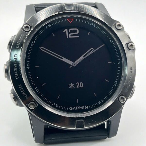 【美品】Garmin ガミン Fenix 5X Black (2856)