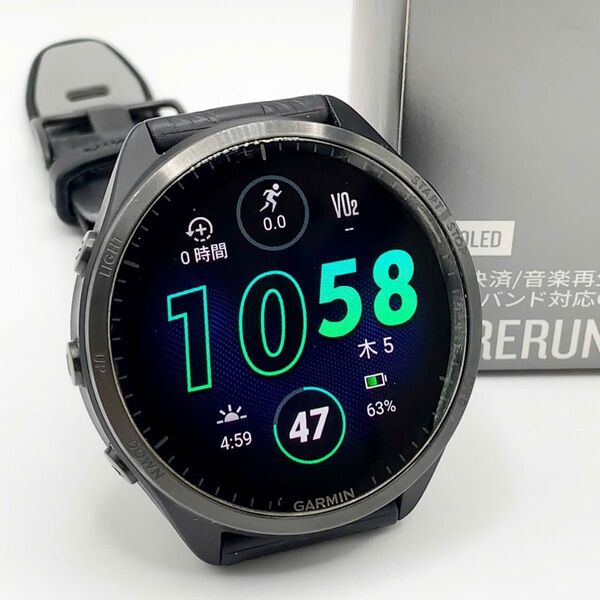 【美品】Garmin ガミン Forerunner 965 Black (2172)