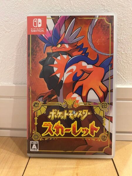 【Switch】ポケットモンスター スカーレット Nintendo Switch ニンテンドースイッチ