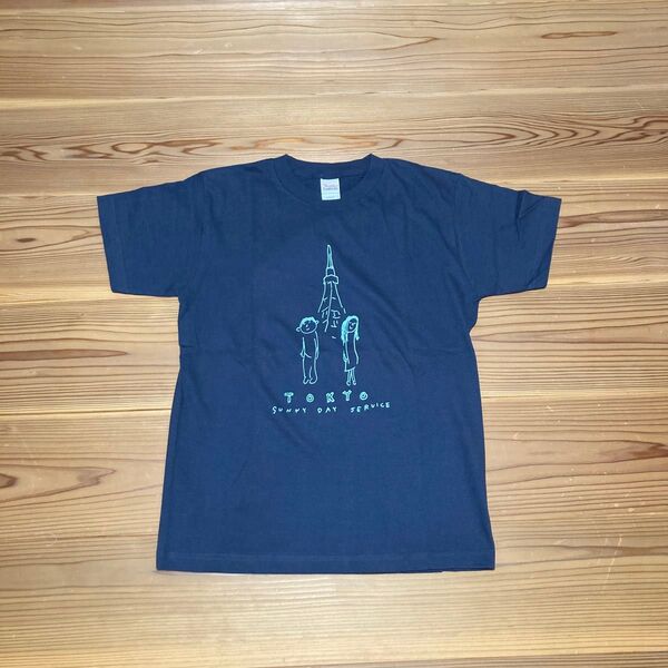 未使用 サニーデイサービス ライブ Tシャツ ネイビー Sサイズ Tokyo