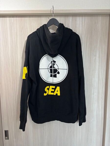 PUBLIC ENEMY WIND AND SEA パーカー XL 美品 ウィンダンシー パブリックエネミー