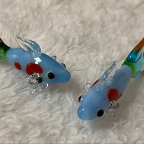 2. プチリウム「グッピー」ガラス フィギュア 2体1セット
