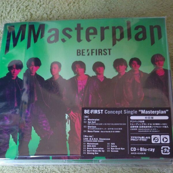 BE:FIRST Masterplan CD+Blu-ray 初回限定盤