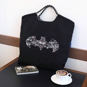 新品 刺繍 バッグ トートバッグ ハンドバッグ エコバッグ ナイロン 軽量 肩がけ