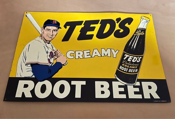 アンティーク ROOT BEER 看板 アメリカ 昭和レトロ テッド