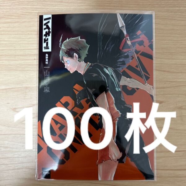 ハイキュー 渋谷ジャック 山口忠 ブロマイド 書店ジャック 100枚 烏野