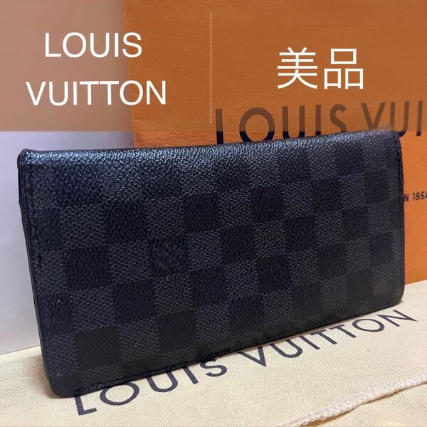 ★美品★ルイヴィトン ダミエ グラフィット プラザ 長財布