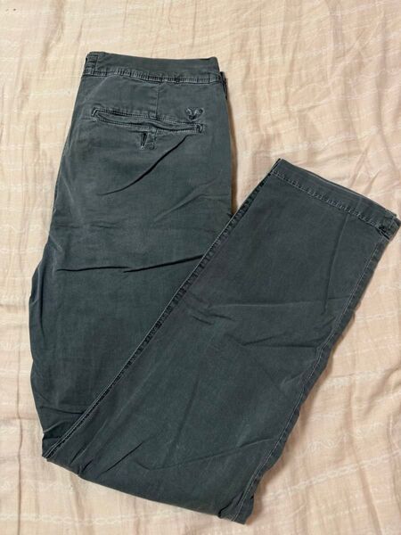 American Eagle ダークグリーン デニムパンツ メンズ L