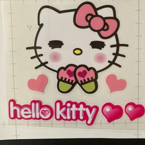 可愛いハローキティちゃんステッカー