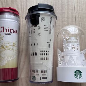 スタバ海外限定タンブラー、クリスマスドーム型ライト スターバックス