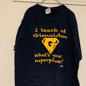 566 US ヴィンテージ 古着 Glenolden Tシャツ スーパーヒーロー