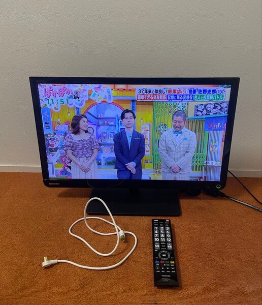 TOSHIBA テレビ 23V型 エッジ型LED 外付けハードディスク録画対応