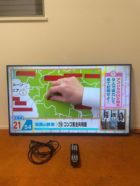 ハイセンス 43V型 液晶テレビ 4Kチューナー内蔵 43E6800 動画アプリ