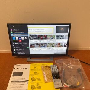 東芝 LED 2024年製 液晶テレビ 24V型 24V34 ネット動画〇 TOSHIBA