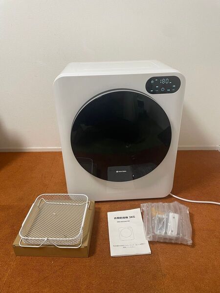 BNSPLY 衣類乾燥機 小型 3kg ミニ コンパクト 自動モード ドラム式